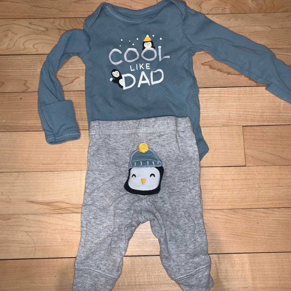 Carters newborn outfit